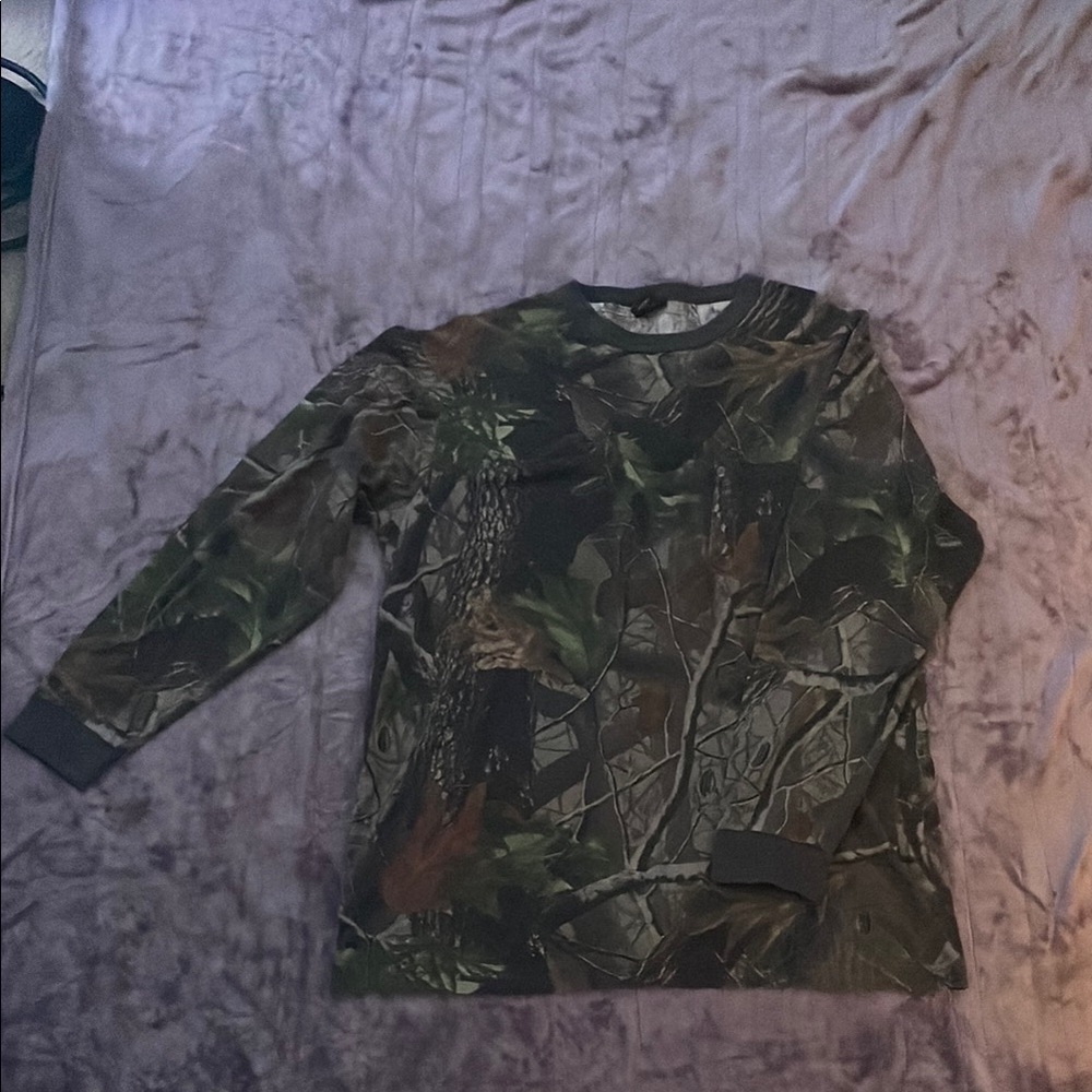 Camouflage Long Sleeve Shirt